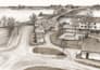draw atmospheric architectural and landscape illustrations
